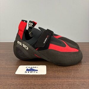 Adidas Five Ten 5.10 Aleon Climbing Shoes Black Red BC0861 Men’s Size